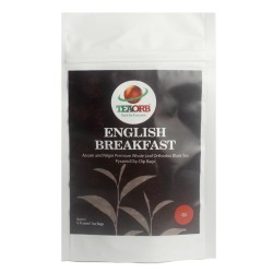 English Breakfast Premium Black Tea Pyramid - 5 Teabags